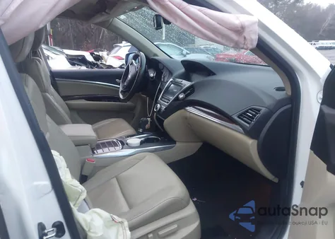 2015 Acura Mdx Technology Package z USA, uszkodzony, nr VIN 5FRYD4H44FB028575